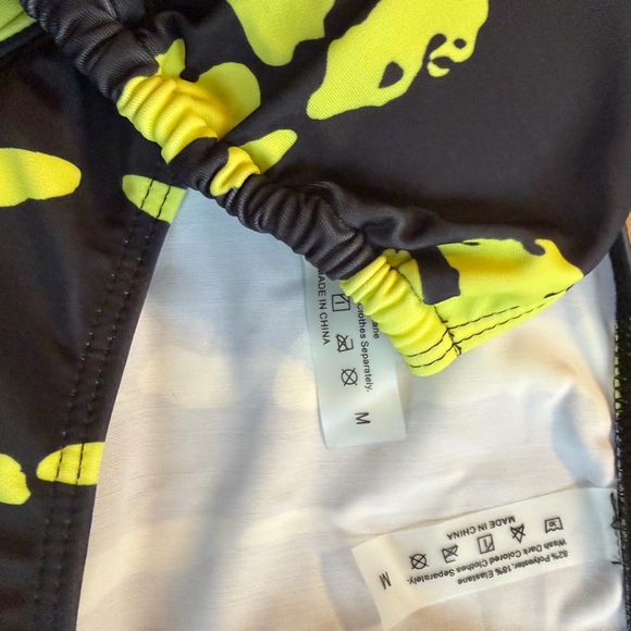 3 Piece NWOT Tropical Vacation Bikini Resort Wear set or Festival wear Y2K MED - Picture 10 of 10